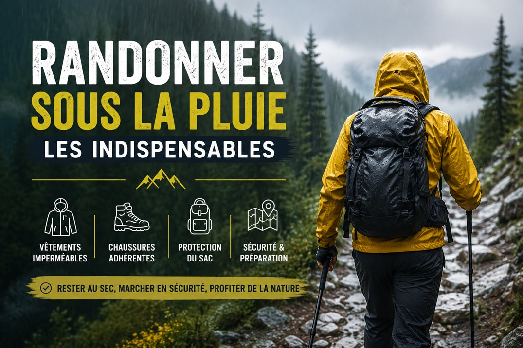 Randonner sous la Pluie : les Indispensables