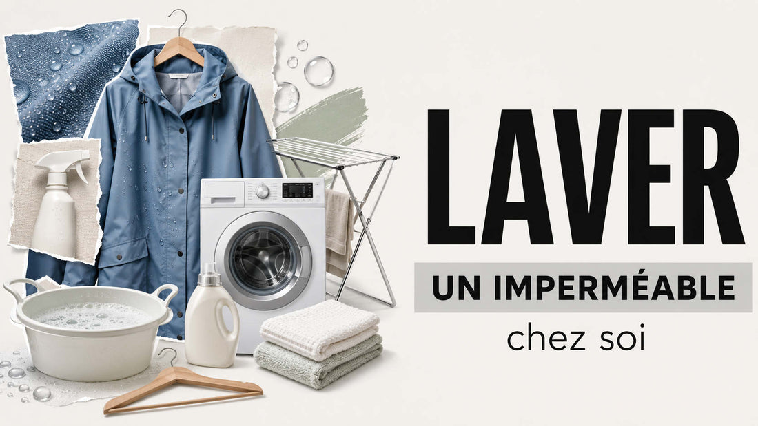 Comment laver un imperméable chez soi