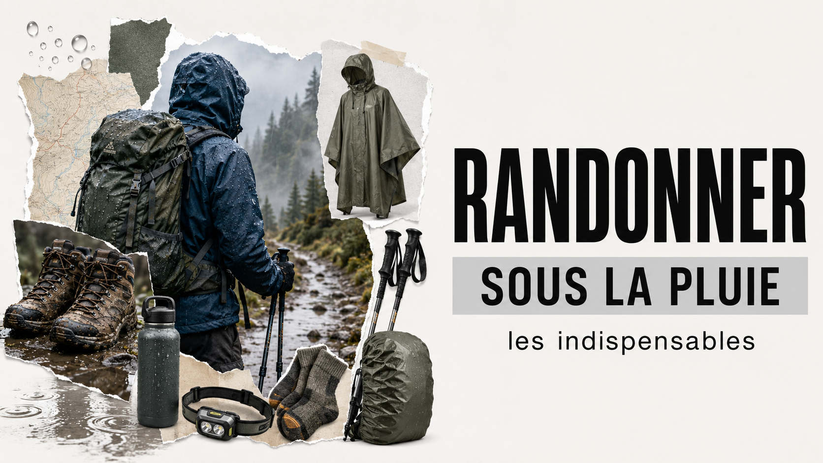 Randonner sous la Pluie : les Indispensables