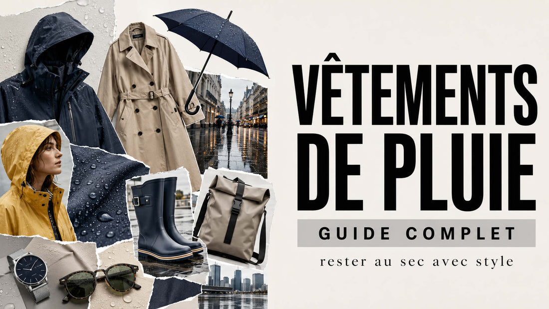Les vêtements de pluie : le guide complet pour rester au sec avec style